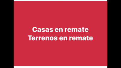 103033 - Area bancaria - casas - remates judiciales