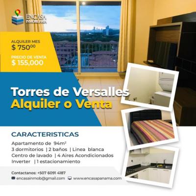 123451 - Tocumen - apartamentos - torres de versalles