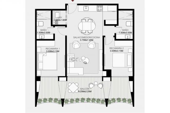 Venta de apartamento en coco del mar, vía cincuentenario