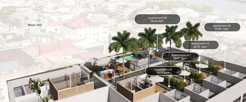 Sale of apartments in project casa varieties, casco viejo