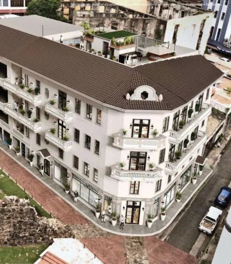 Sale of apartments and commercial spaces in Mansi n Baluarte, casco viejo