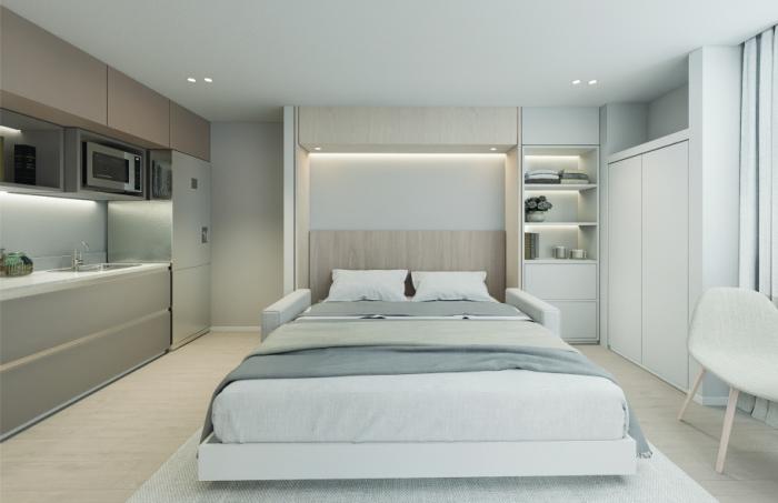 Venta de apartamento para inversión con licencia hotelera