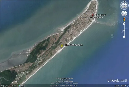 1 HA frente a la playa parcela, con zonificaci