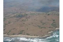 42 hectareas frente a playa en Playa Chumico Pedasi