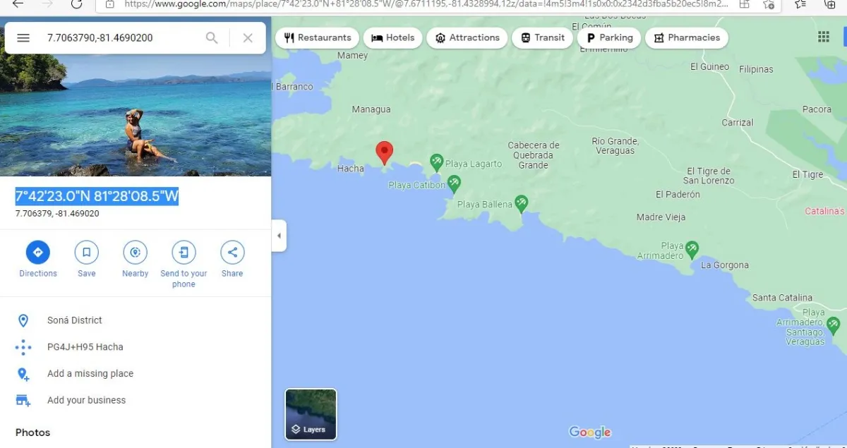 PROPIEDAD EN VENTA EN PLAYA NARANJITO 14.5 HECTÁREAS (35.83 ACRES), PUERTO ESCONDIDO; CERCA DE LA PLAYA ARRIMADERO, SONÁ.