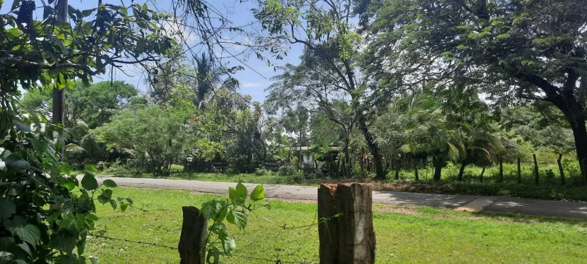 Terreno grande y plano en las lajas, a 10 minutos de la playa