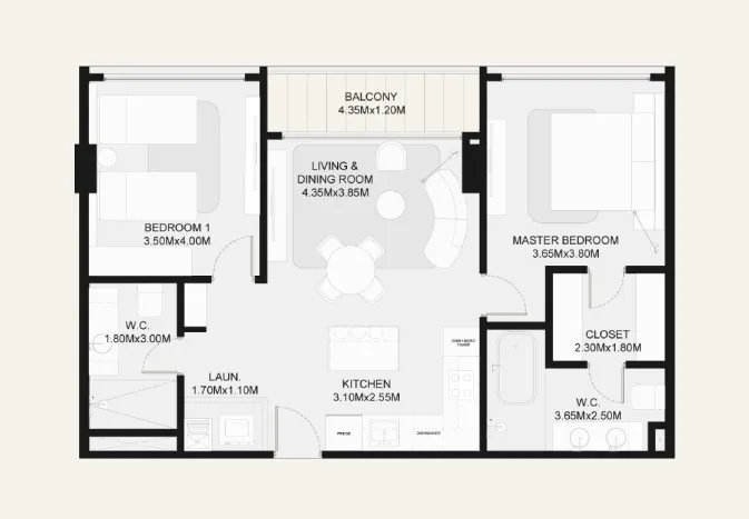 Apartamento en venta, obarrio, panamá