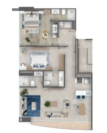 Venta de apartamento en playa bonita