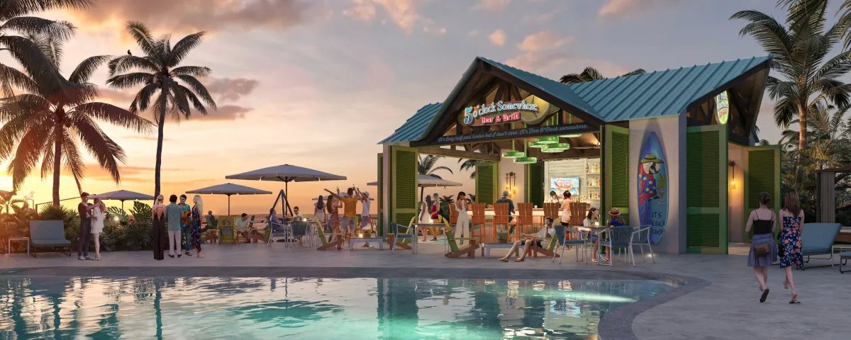 Venta de condominio en margaritaville beach resort and residences, playa caracol, panama