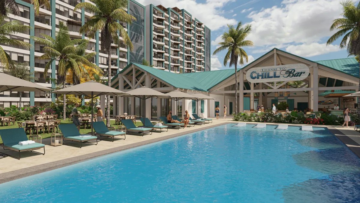 Venta de condominio en margaritaville beach resort and residences, playa caracol, panama