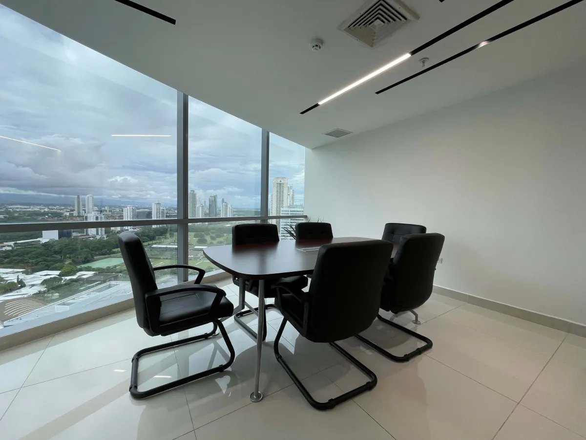 Alquiler de oficinas amobladas en financial park, costa del este