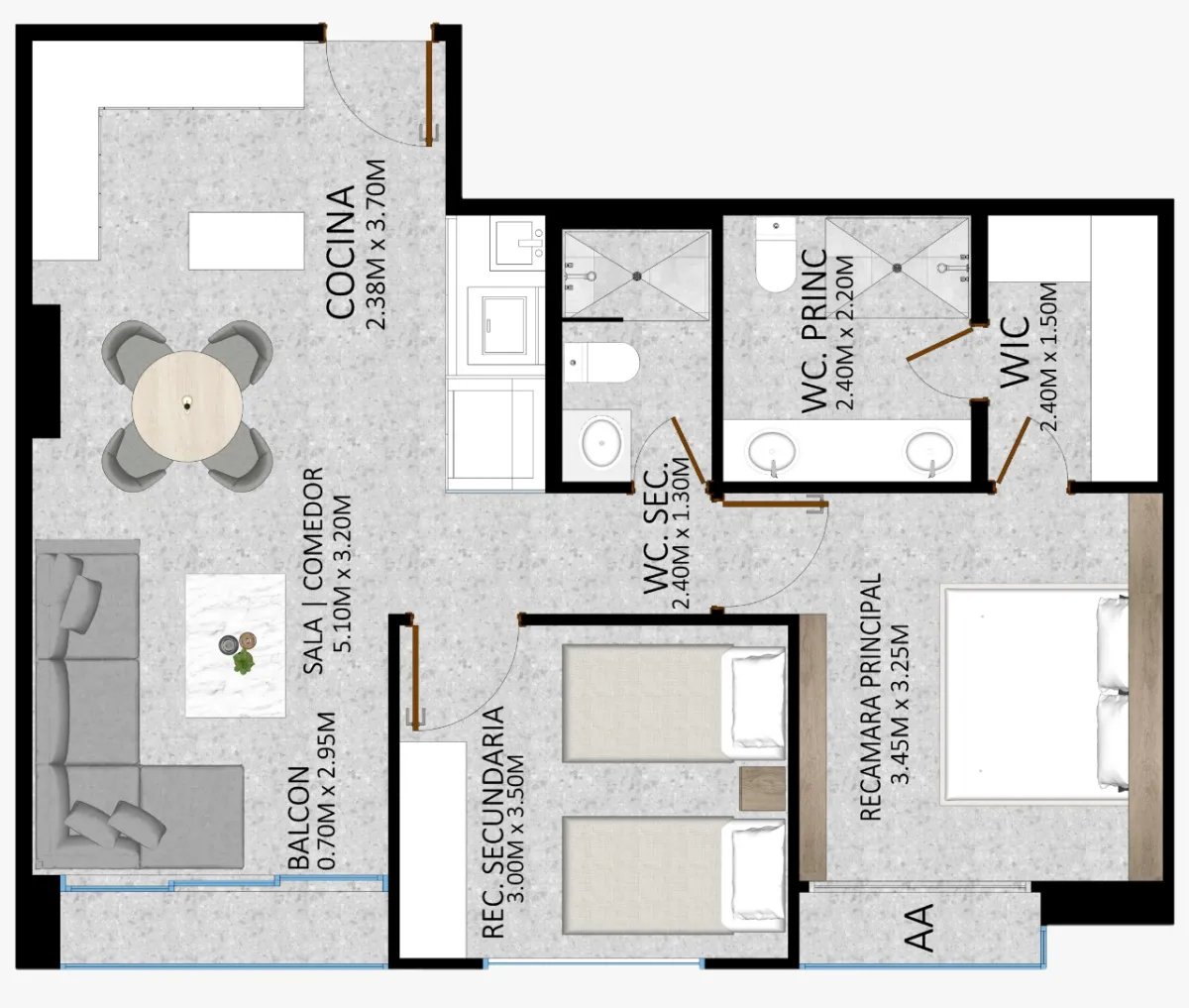 Venta de apartamento en coco del mar - san francisco