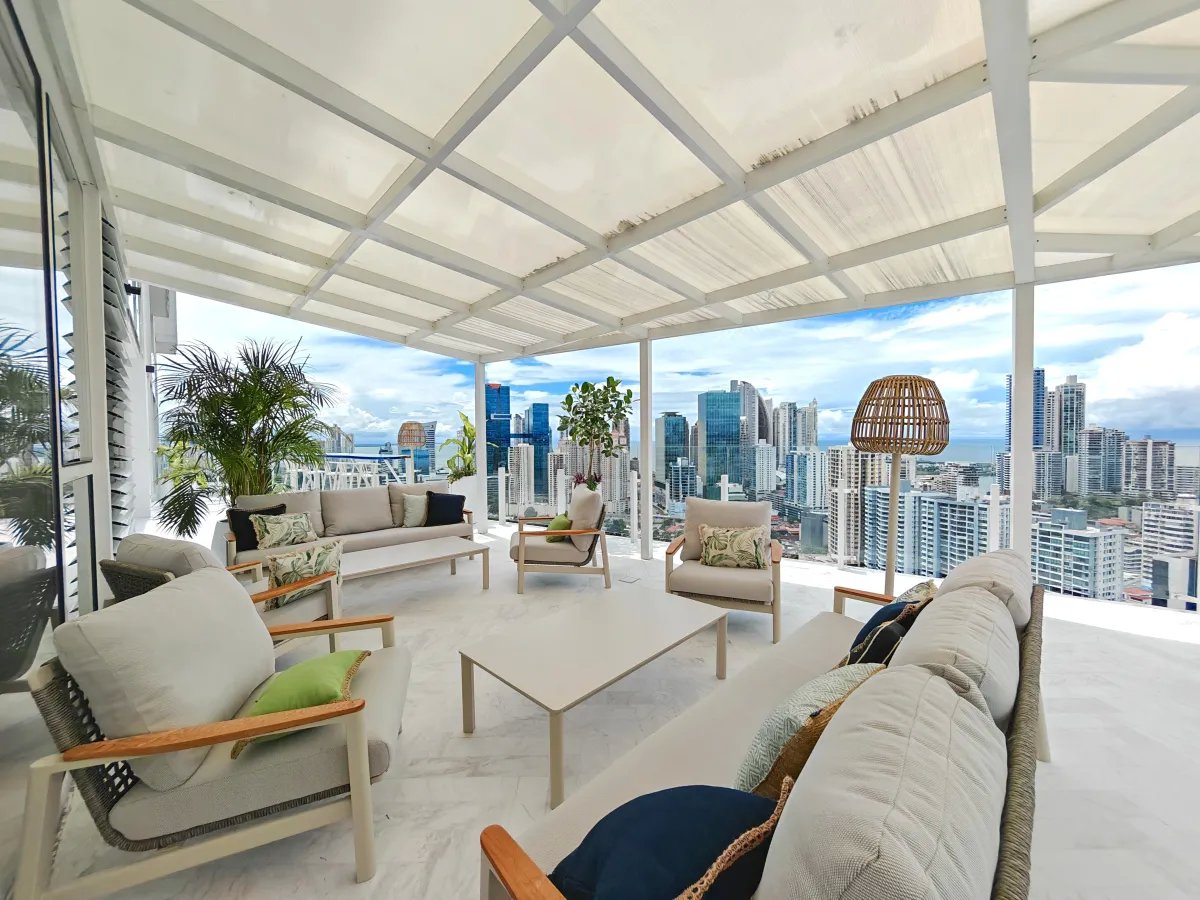 Apartamento de lujo con terraza en marbella, panamá