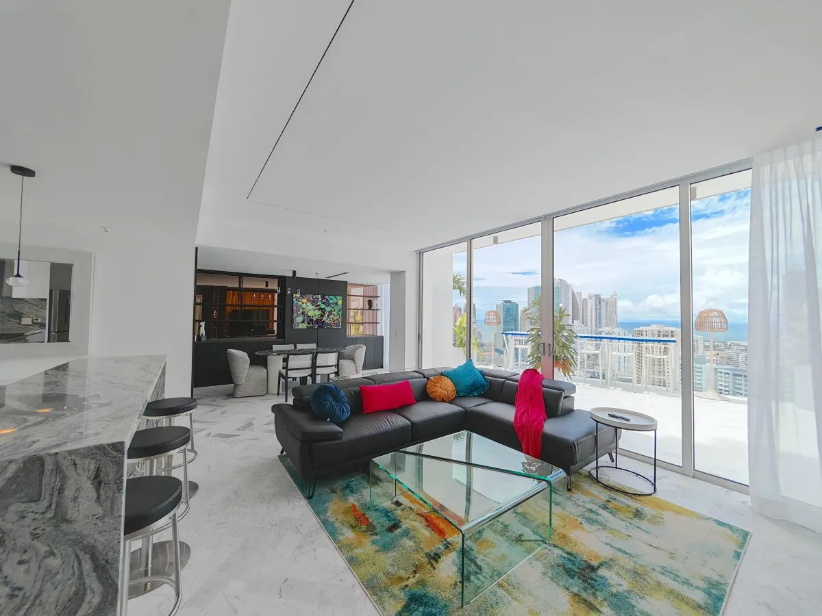 Apartamento de lujo con terraza en marbella, panamá