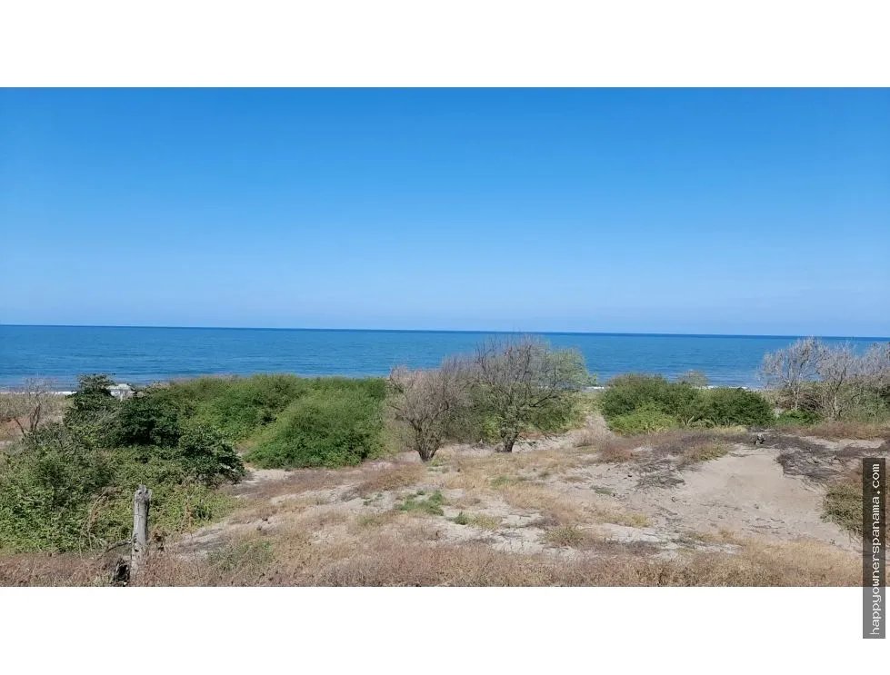 Venta de terreno frente al mar en pocrí, cerca de pedasí.