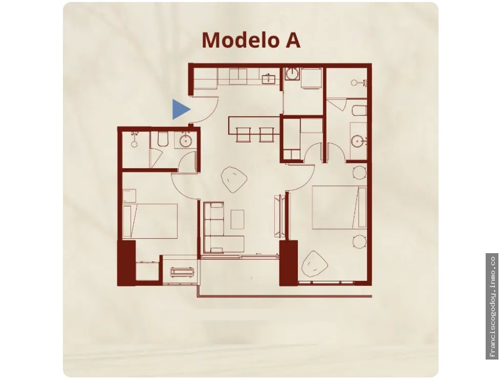 Apartamento en venta coco del mar