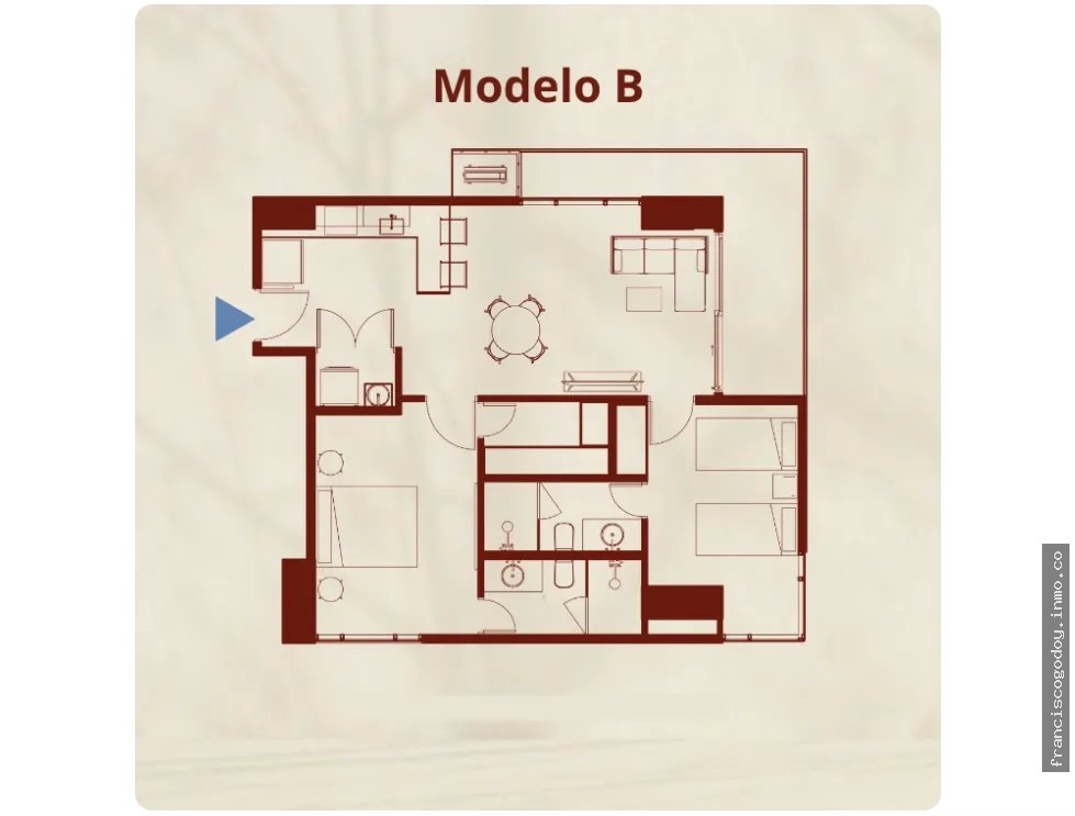 Apartamento en venta coco del mar