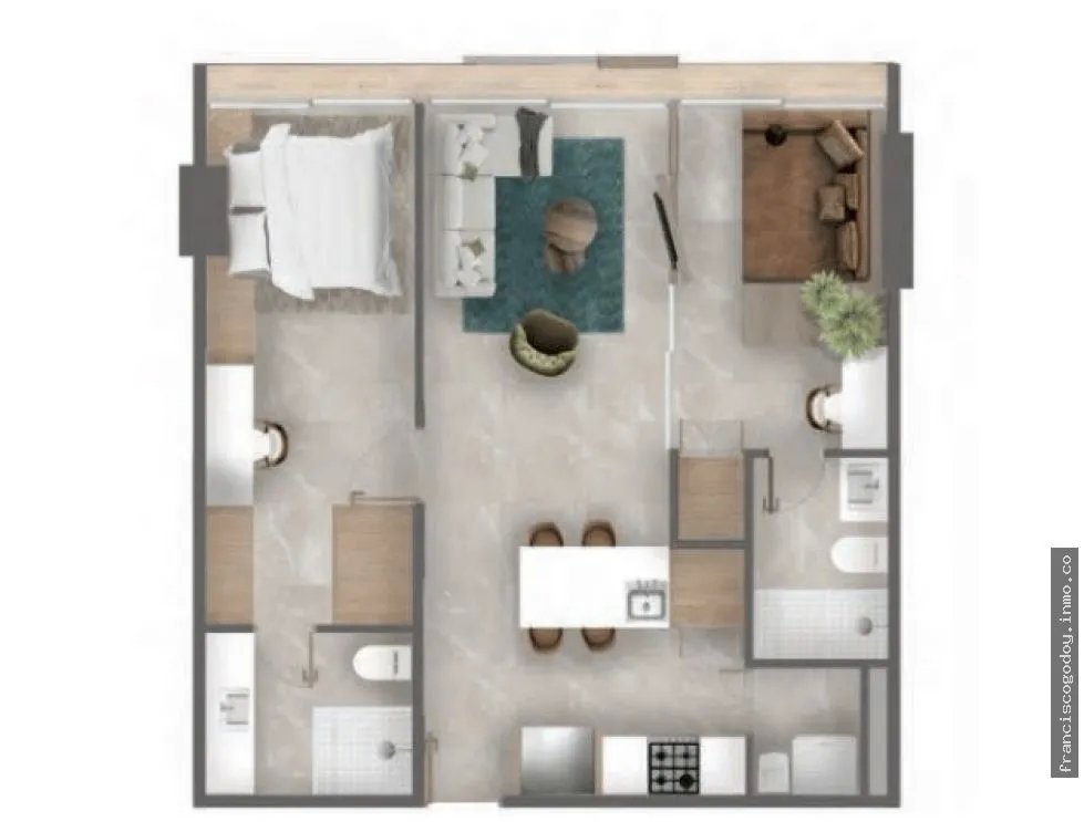 Venta de apartamento en playa bonita