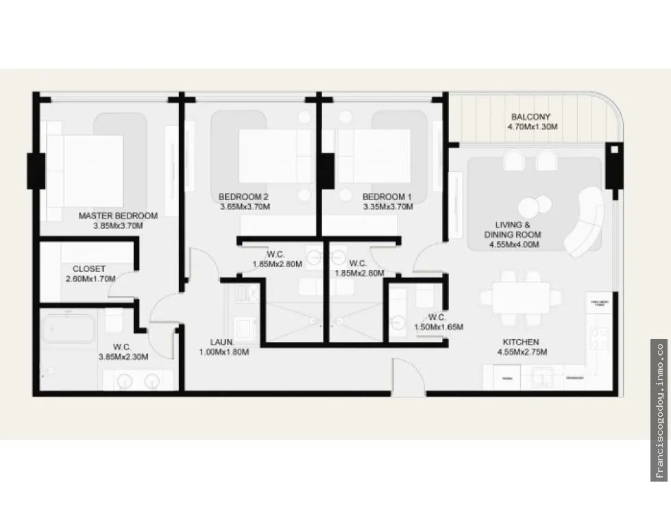 Apartamento en venta, obarrio