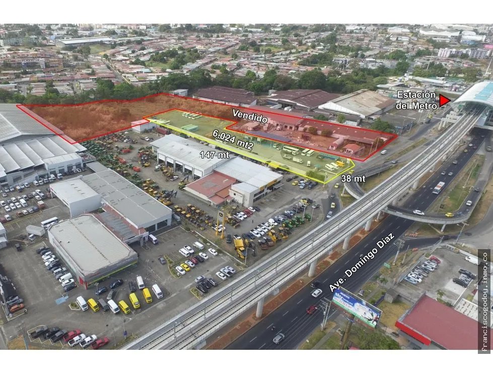 Terreno en venta en vía tocumen, juan díaz