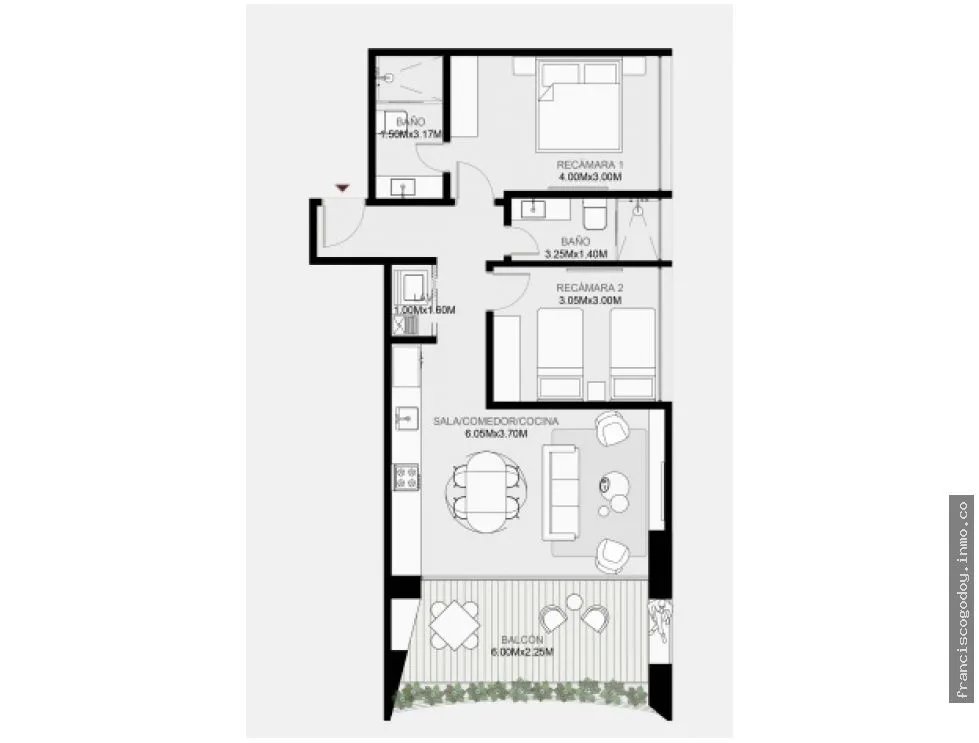 Venta de apartamento en coco del mar, san francisco