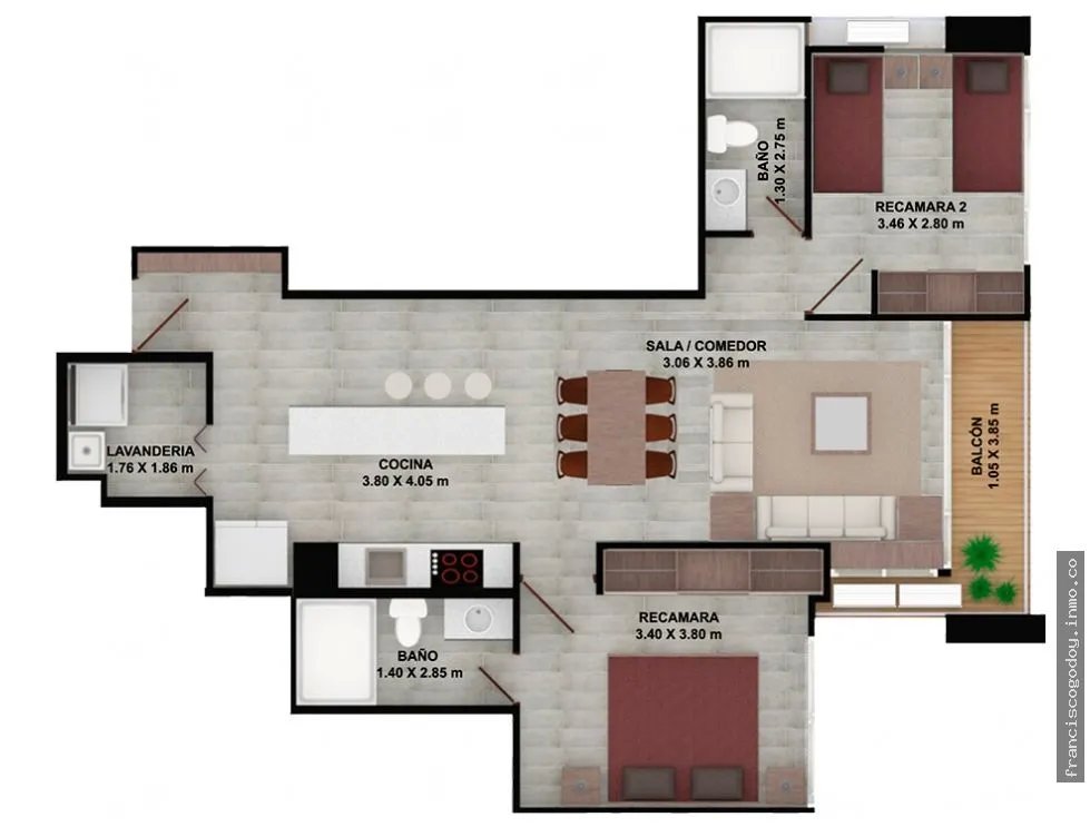 Venta de apartamento en azurre ph 42, bella vista