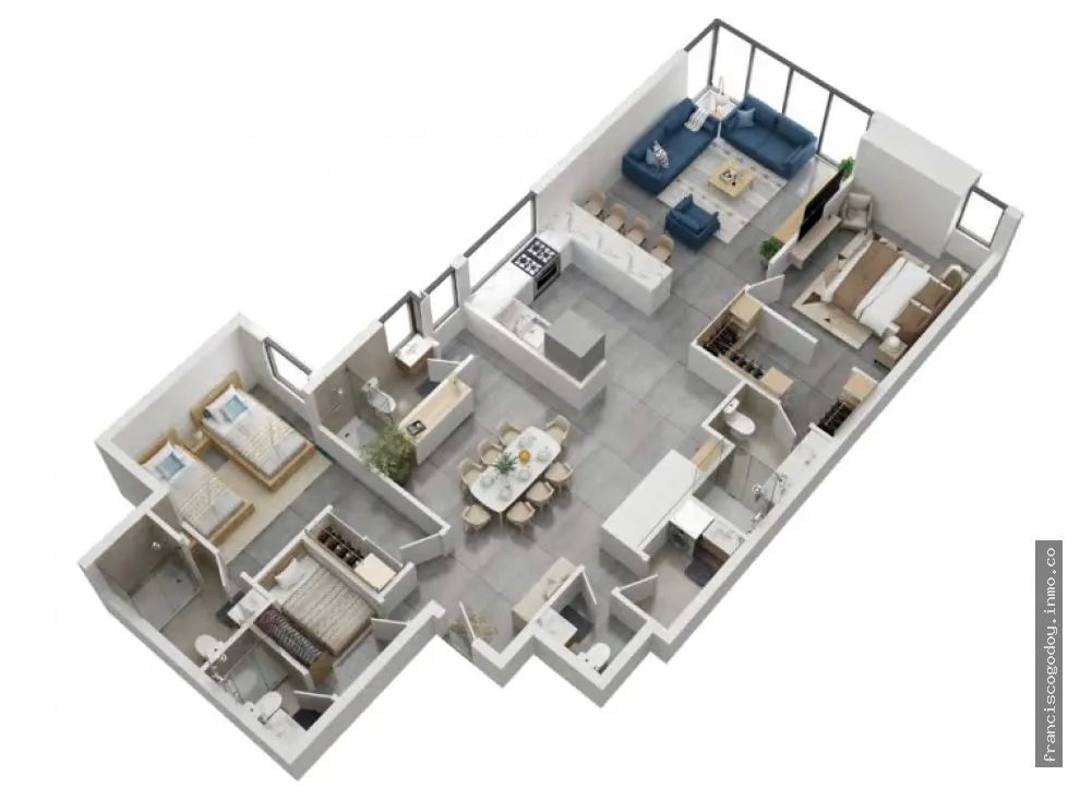Venta de apartamento en punta paitillla