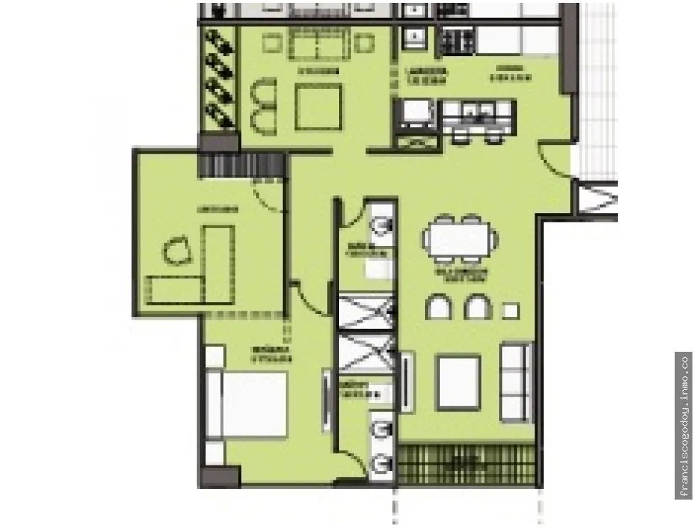 Apartamento en venta en urb. edison park