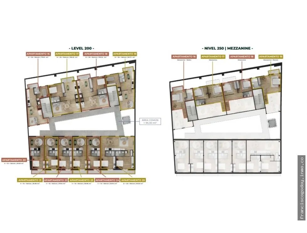 Apartamento en venta en casco viejo