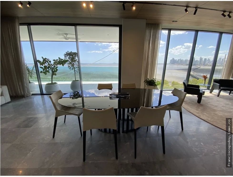 Apartamentos de lujo frente al pacífico, costa del este
