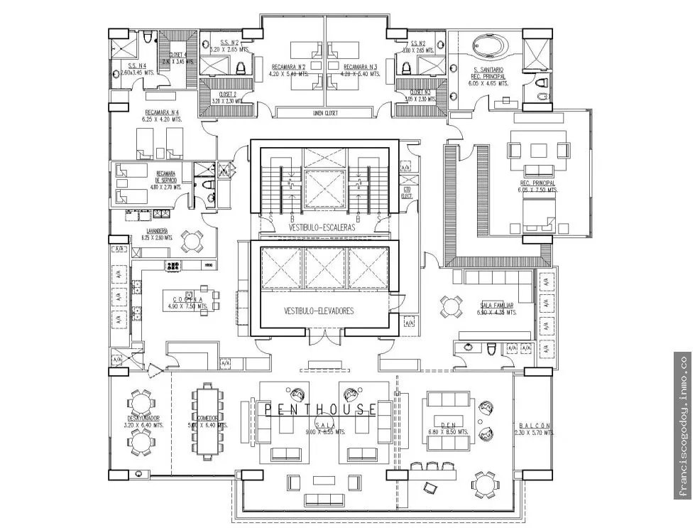 Apartamento en venta en ph the palace, bella vista