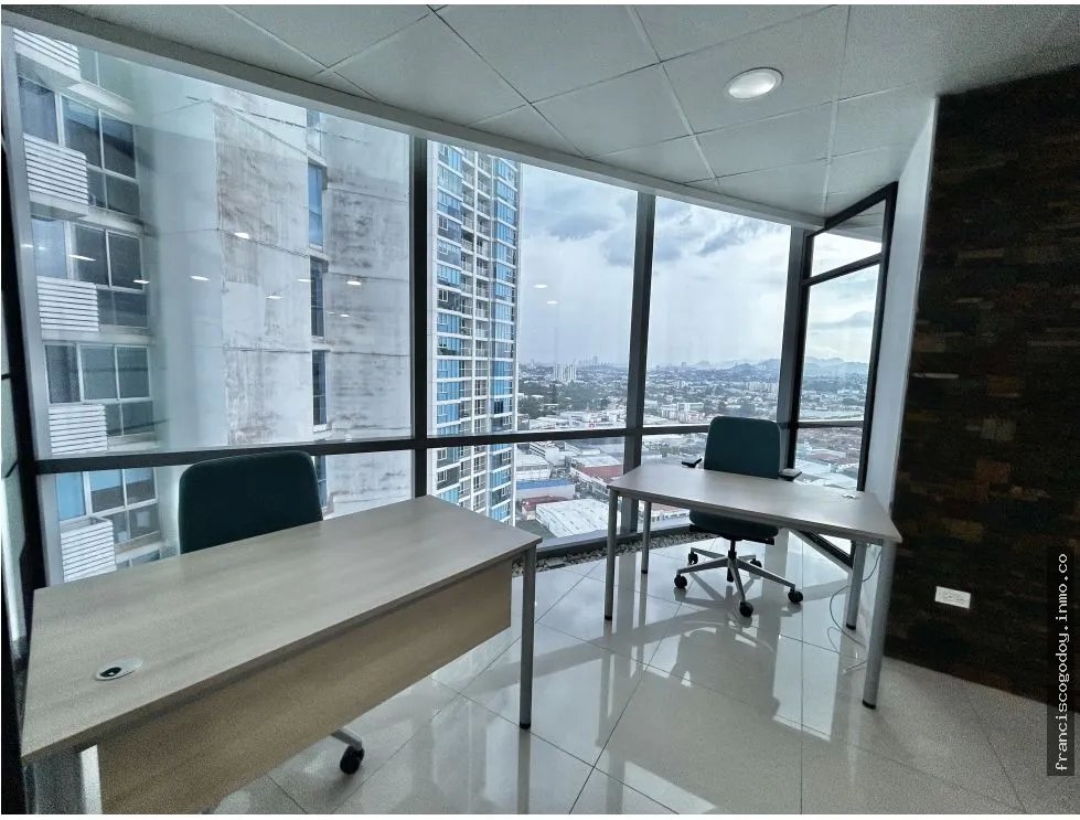 Alquiler de oficina en el financial park, costa del este