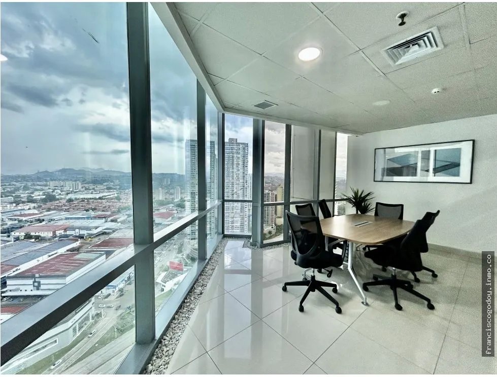 Alquiler de oficina en el financial park, costa del este