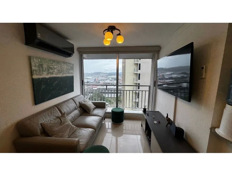 Venta de apartamento amoblado en ph los pueblos towers