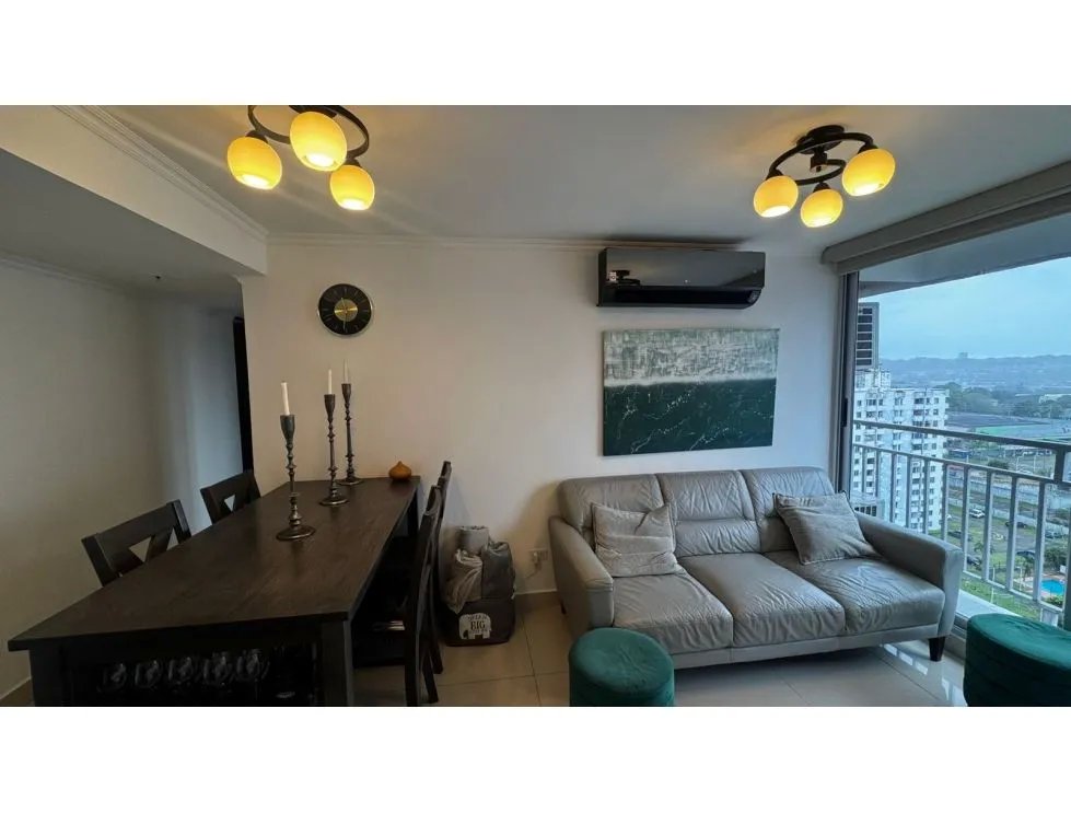 Venta de apartamento amoblado en ph los pueblos towers