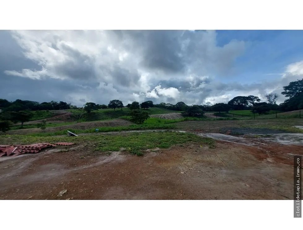 Se vende lote en las lajas, chame