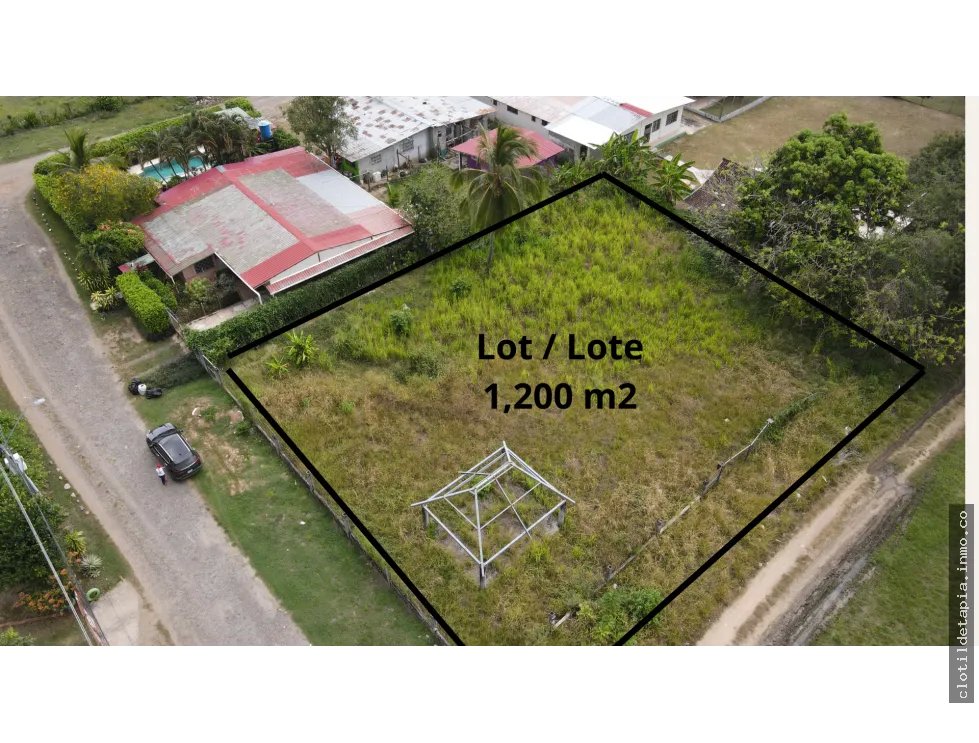 Se vende lote en nueva gorgona, chame
