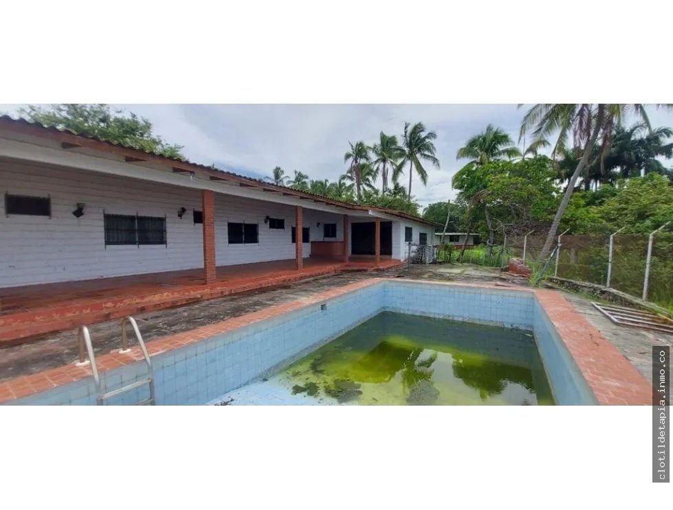Se vende terreno frente al mar en nueva gorgona, chame