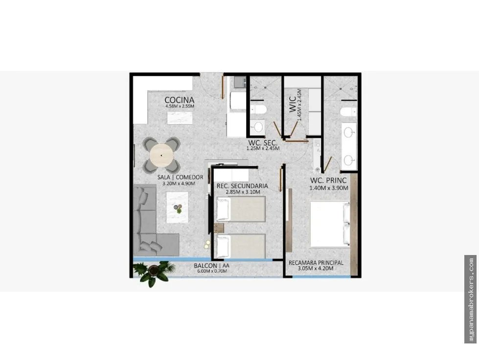 Venta de apartamento en coco del mar - san francisco