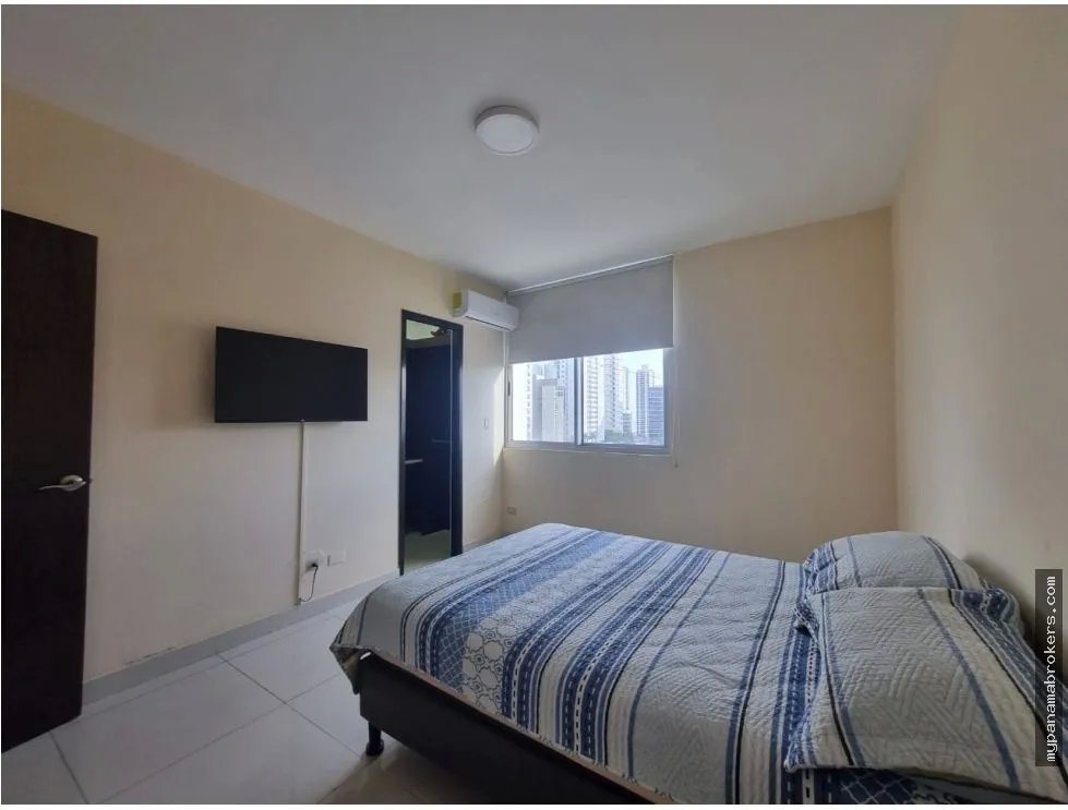 Venta.o.alquiler de apartamento semi amoblado en san francisco, panamá