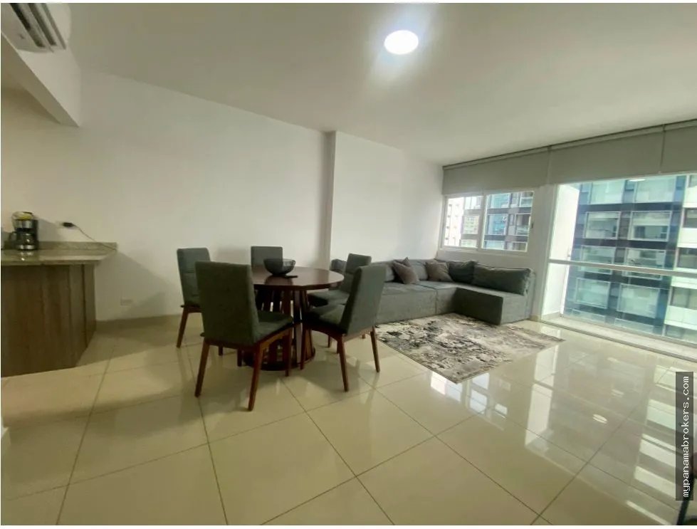 Alquiler de apartamento amoblado en bella vista, panamá