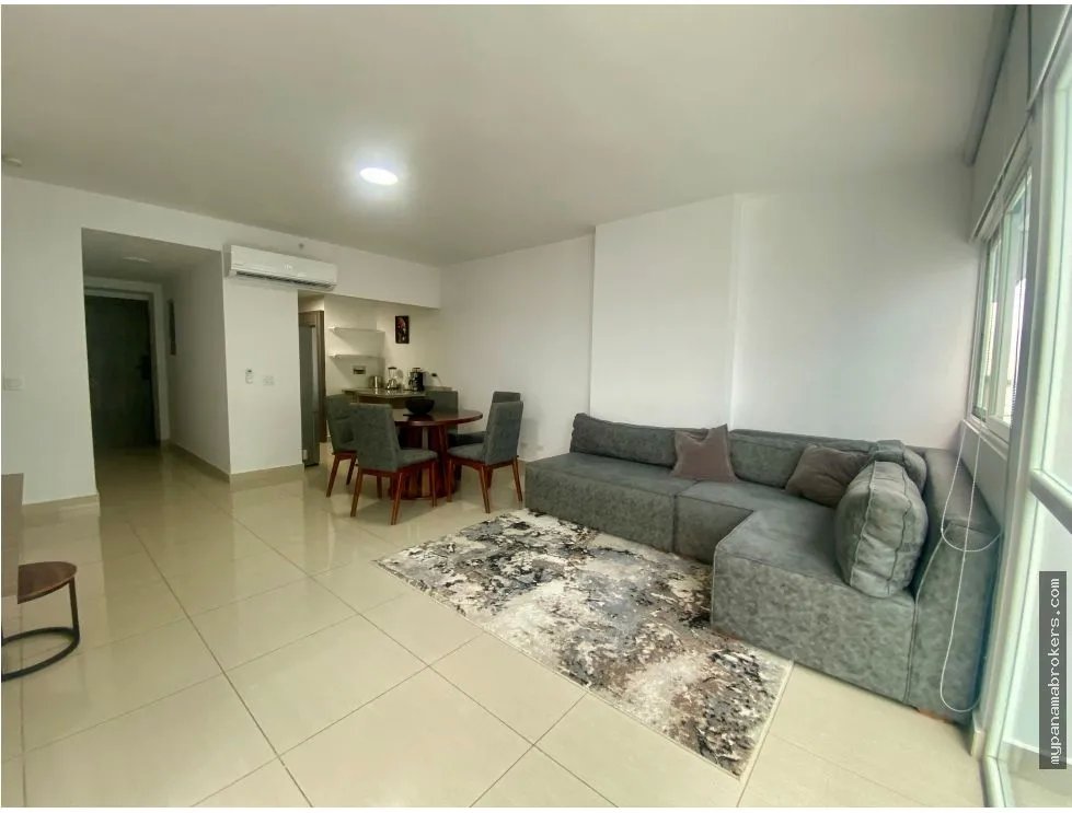 Alquiler de apartamento amoblado en bella vista, panamá