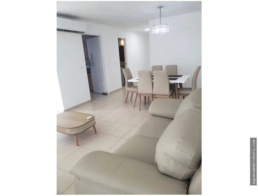 Venta de apartamento amoblado en costa del este