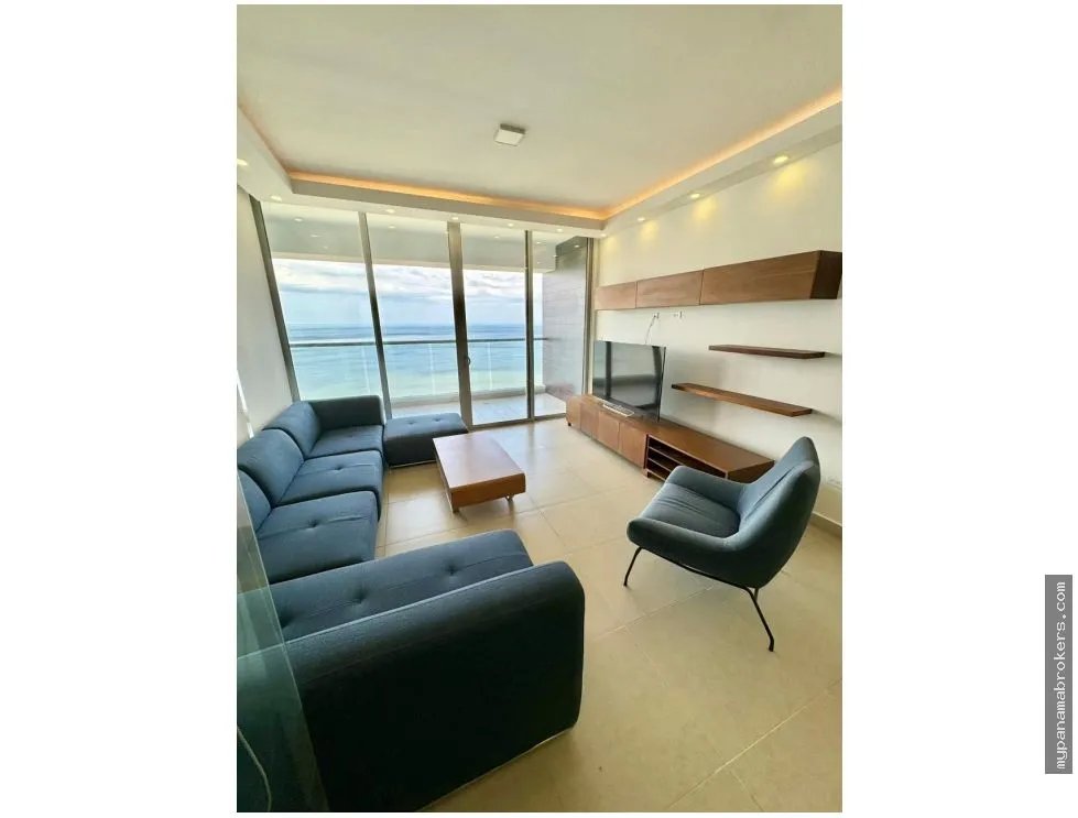 Venta de apatamento amoblado en ph rivage, ave. balboa