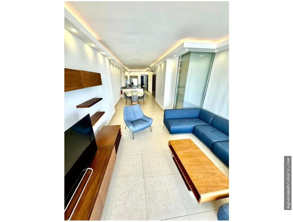 Venta de apatamento amoblado en ph rivage, ave. balboa
