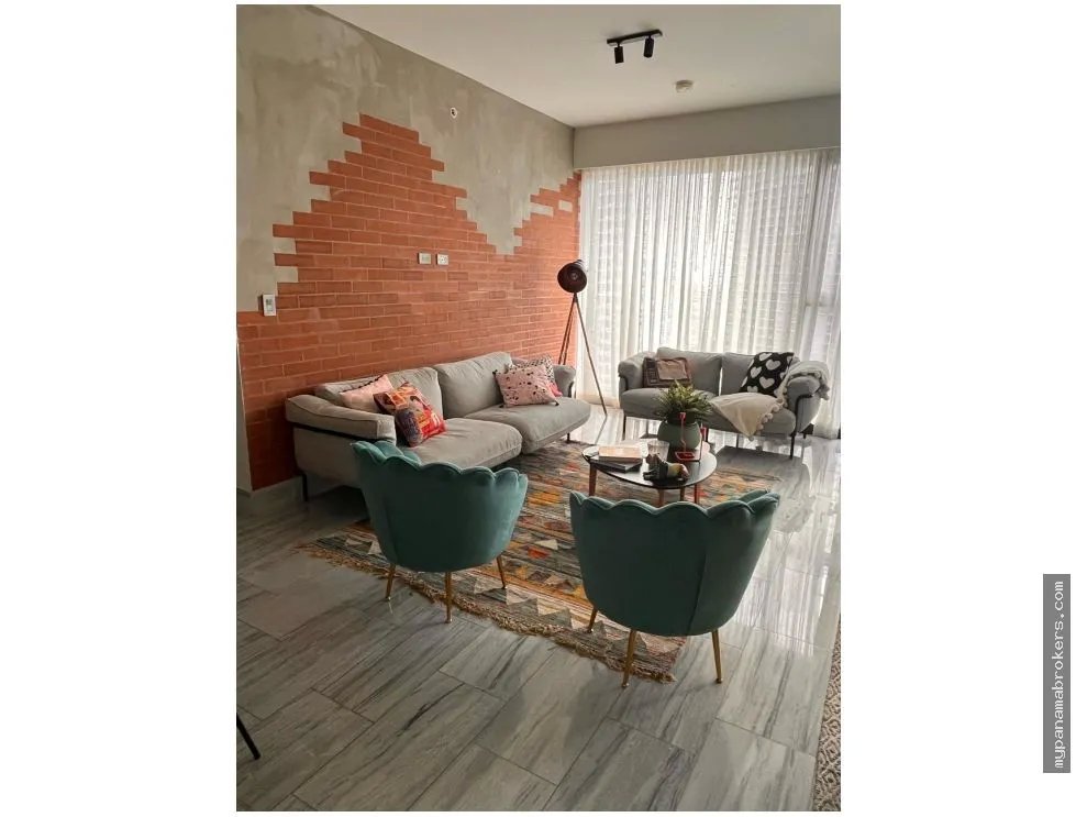Alquiler de apartamento con linea blanca en ph nouvo, av. balboa