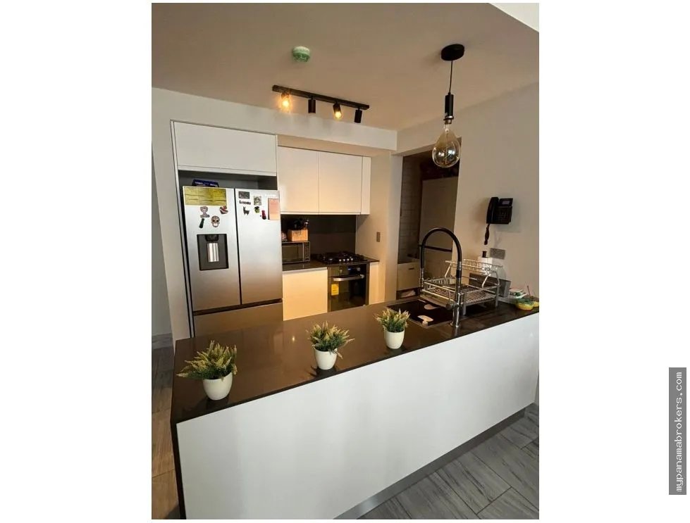 Alquiler de apartamento con linea blanca en ph nouvo, av. balboa