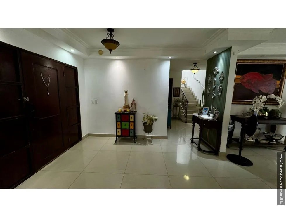 Alquiler de casa full amoblada, altos del golf - panamá