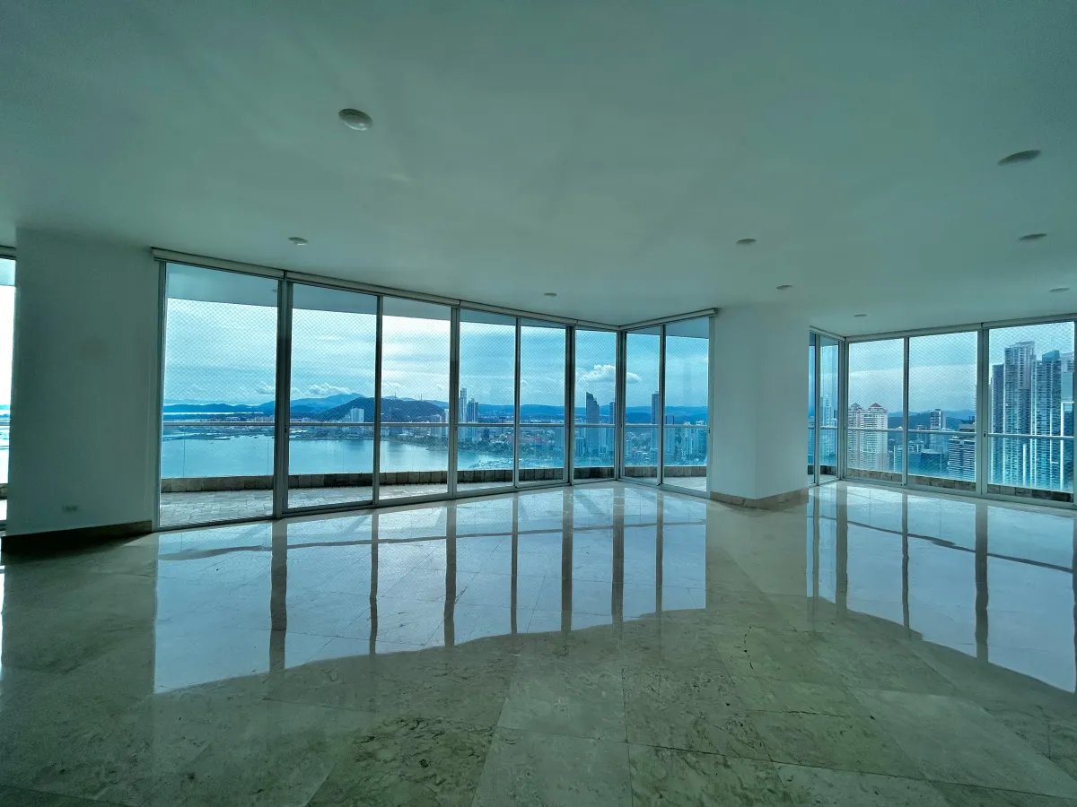 Majestuoso Apartamento de 500m² en PH The Point, Paitilla  Con Línea Blanca