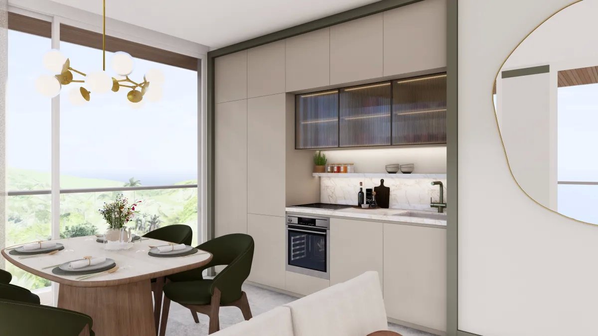 Apartamento Premium en Nautilus Amador  Con Vista al Canal  75.6 m²